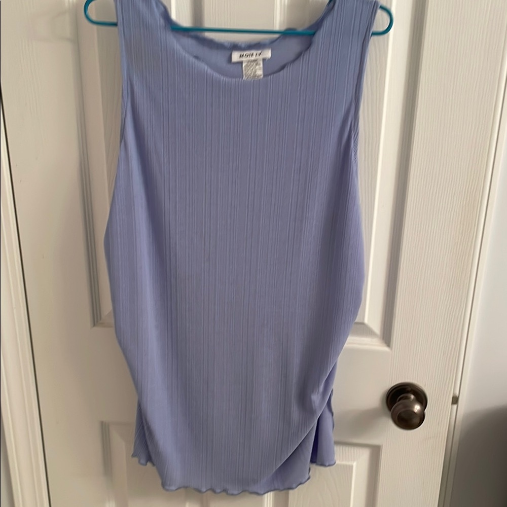 Blue/ Purple Sleeveless Top